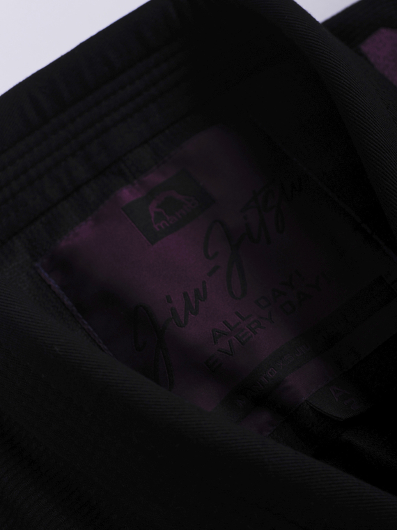 MANTO "X5" BJJ GI schwarz - lila