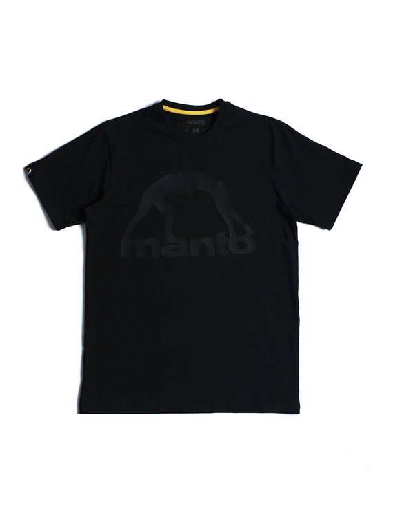 MANTO t-shirt  VIBE BLACKOUT black
