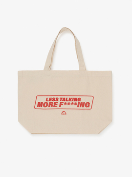 MANTO  tote bag FIGHTING large