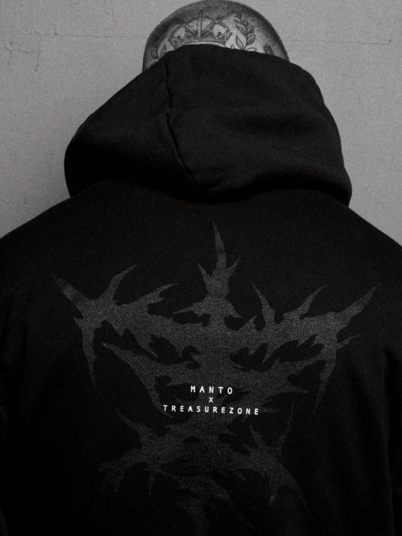 MANTO hoodie TREASURE ZONE OVERSIZE