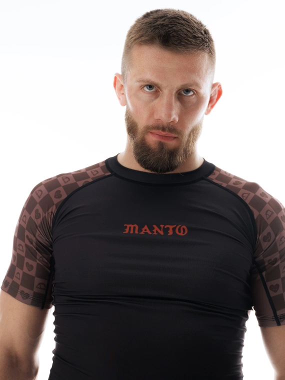 MANTO rashguard TUFF LUV black