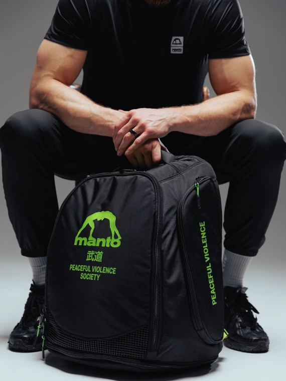 MANTO XL convertible backpack SOCIETY black