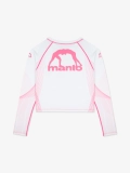 MANTO rashguard PEACEFUL VIOLENCE white