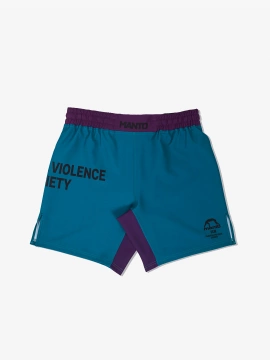 MANTO fight shorts SOCIETY green