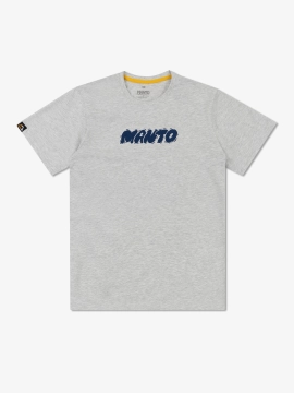 MANTO t-shirt LUTEK WRESTLER heather gray