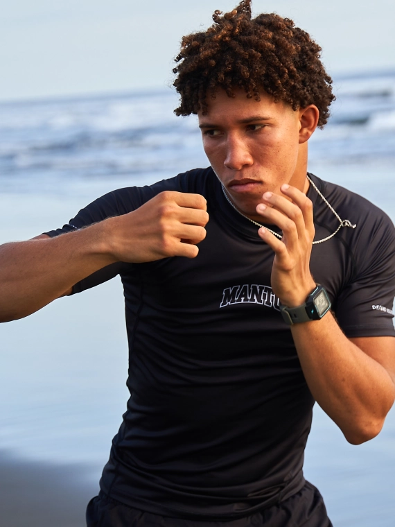 MANTO rashguard VARSITY black