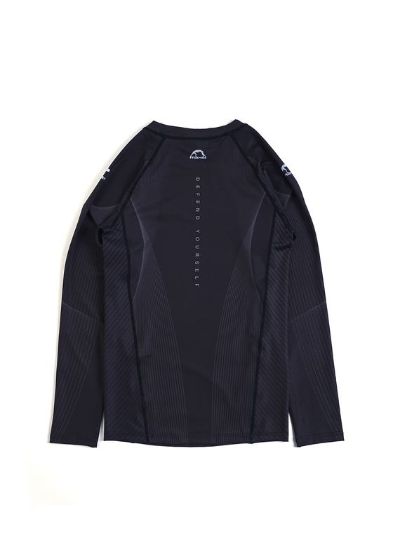 MANTO longarm rashguard FLOW schwarz