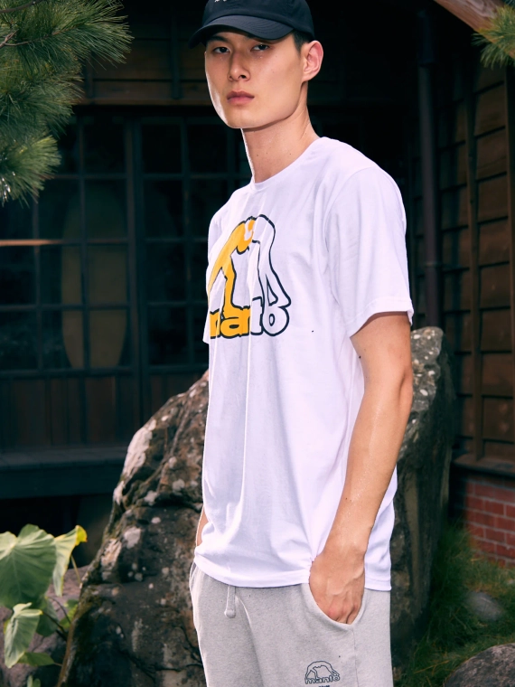 MANTO t-shirt LOGO weiss