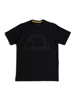 MANTO t-shirt VIBE BLACKOUT black