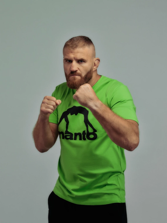 MANTO t-shirt VIBE 25 neon green-black