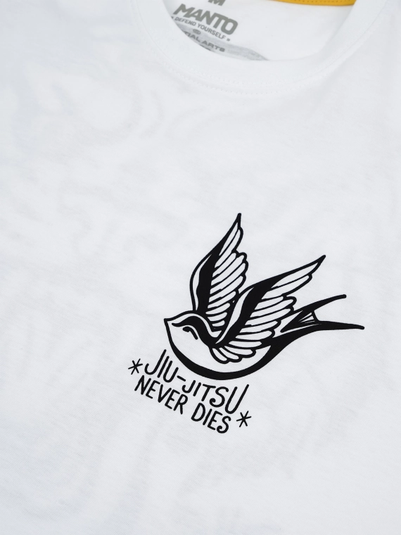 MANTO t-shirt JJ NEVER DIES weiss