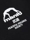 MANTO t-shirt SOCIETY schwarz
