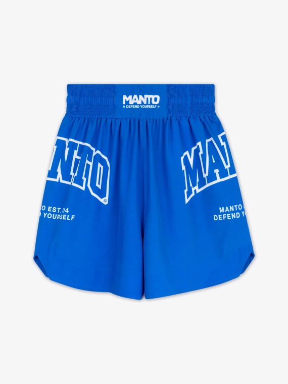 MANTO boxing trunks VARSITY blau