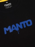 MANTO t-shirt DRIP schwarz