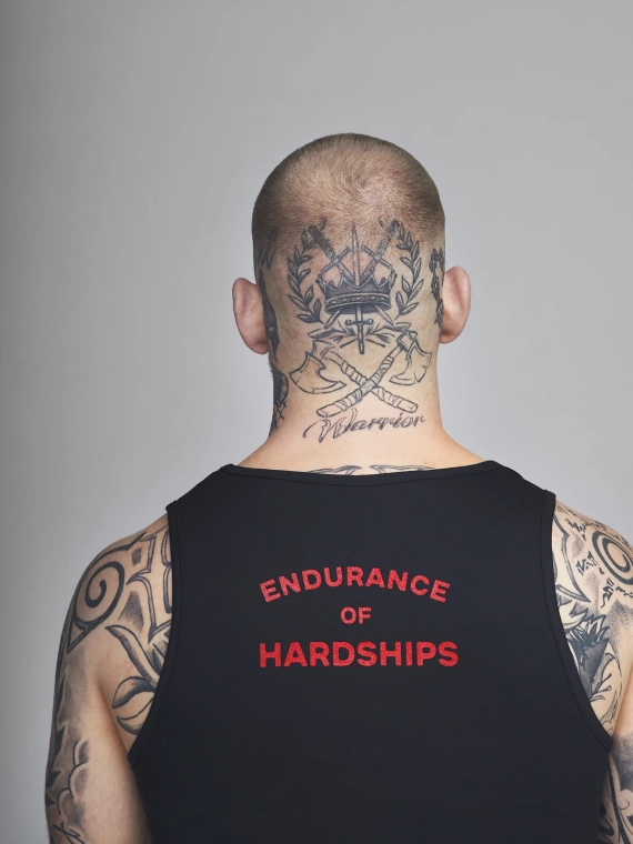MANTO Muskelshirt ENDURANCE schwarz