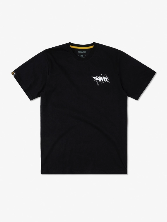 MANTO t-shirt BOOM   schwarz