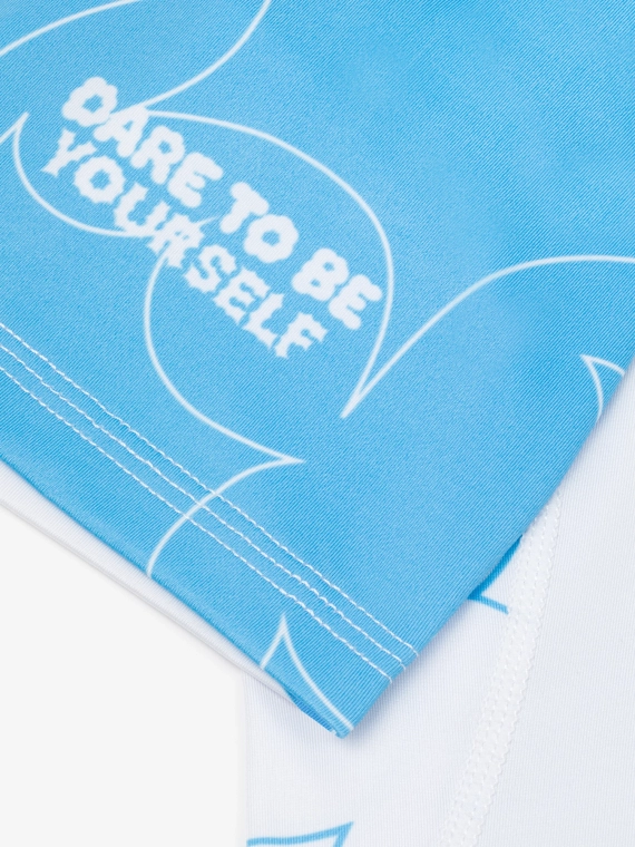 MANTO kinder rashguard BE YOURSELF