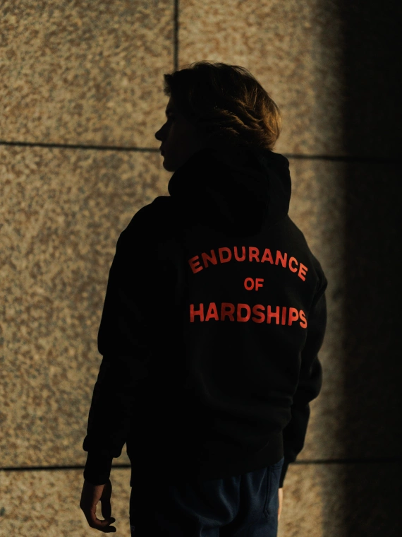 MANTO hoodie ENDURANCE schwarz