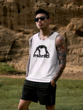 MANTO tank top VIBE 25 white