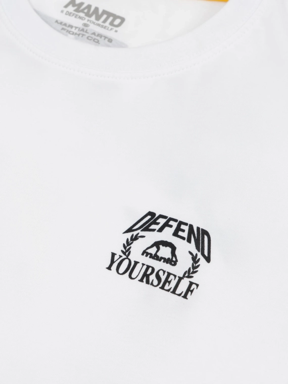 MANTO t-shirt DEFEND 25 white
