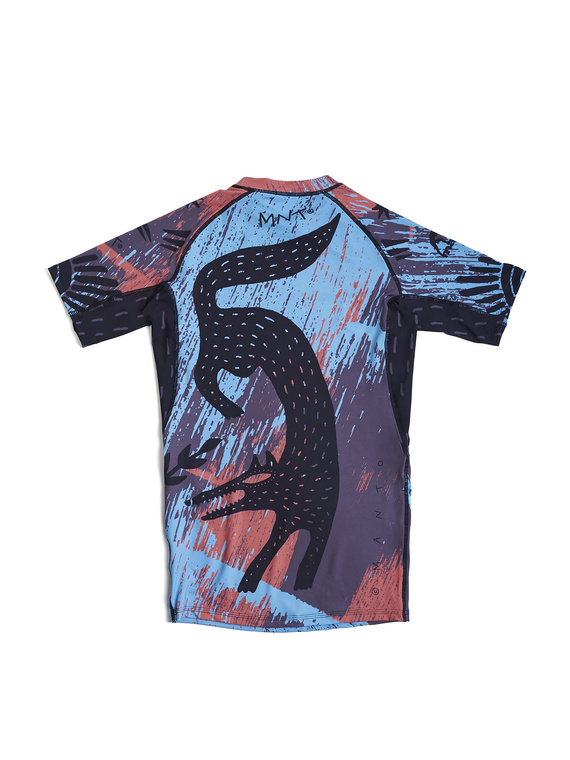 MANTO rashguard LIVINGS multi colour