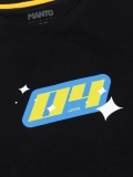MANTO t-shirt RACING OVERSIZE schwarz