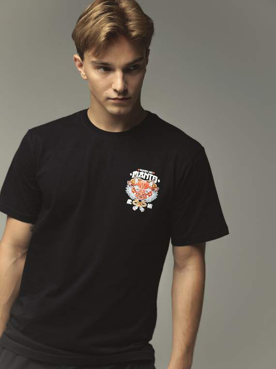 MANTO x Yauhen Abu t-shirt ONI schwarz