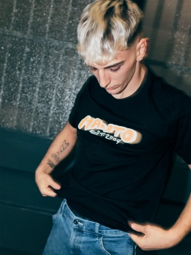 MANTO t-shirt MARKER schwarz