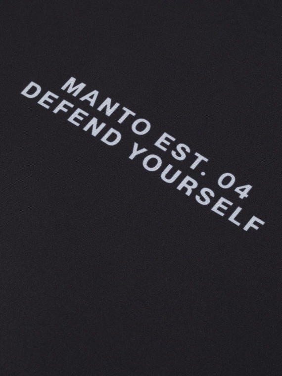 MANTO rashguard VARSITY schwarz