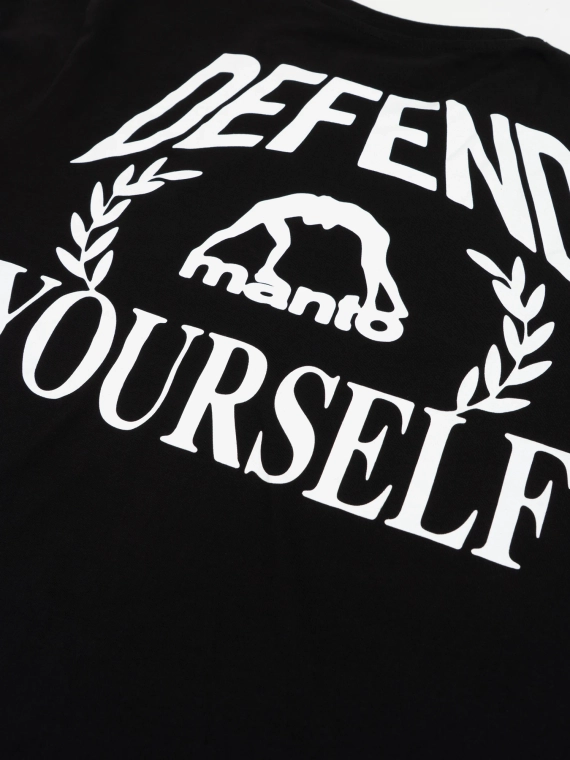 MANTO t-shirt DEFEND 25 schwarz
