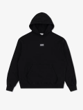 MANTO hoodie LABEL 25 OVERSIZE black