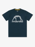 MANTO t-shirt VIBE 25 navy blue-grau