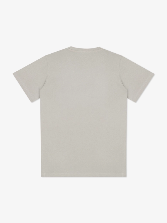 MANTO t-shirt MARKER light gray 