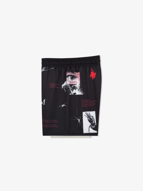 MANTO fight shorts OVERCOME