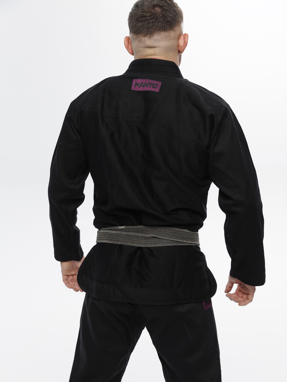 MANTO "X5" BJJ GI schwarz - lila