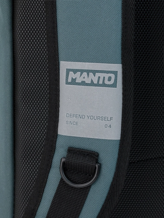 MANTO sports bag / backpack LOGOTYPE gray