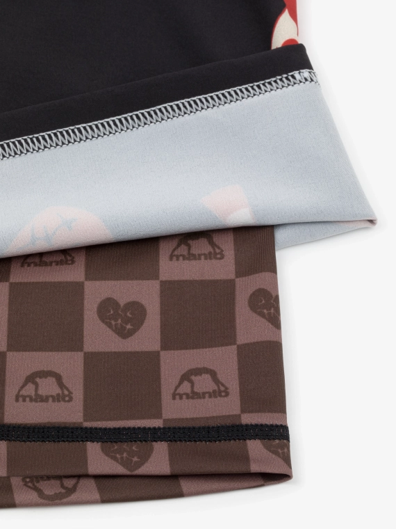 MANTO fight shorts TUFF LUV schwarz