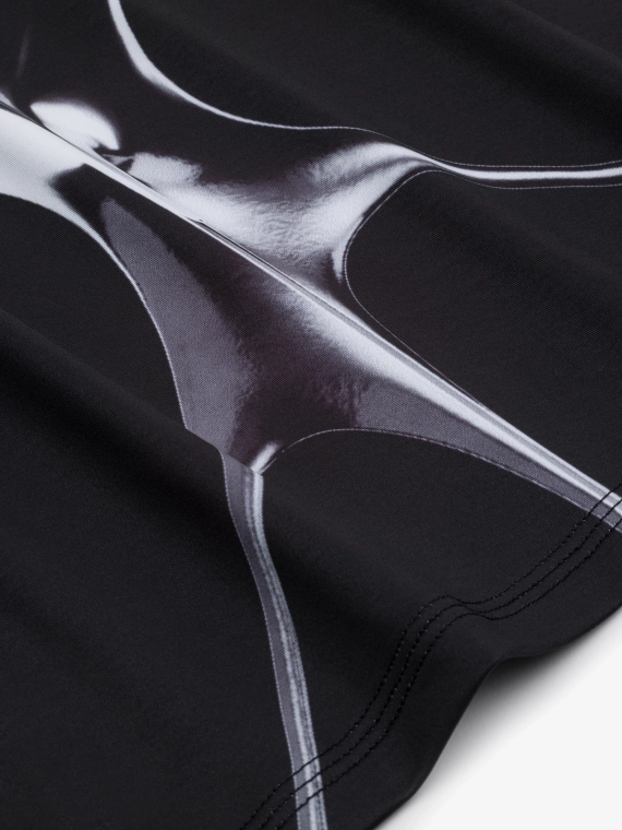 MANTO rashguard CHROME schwarz