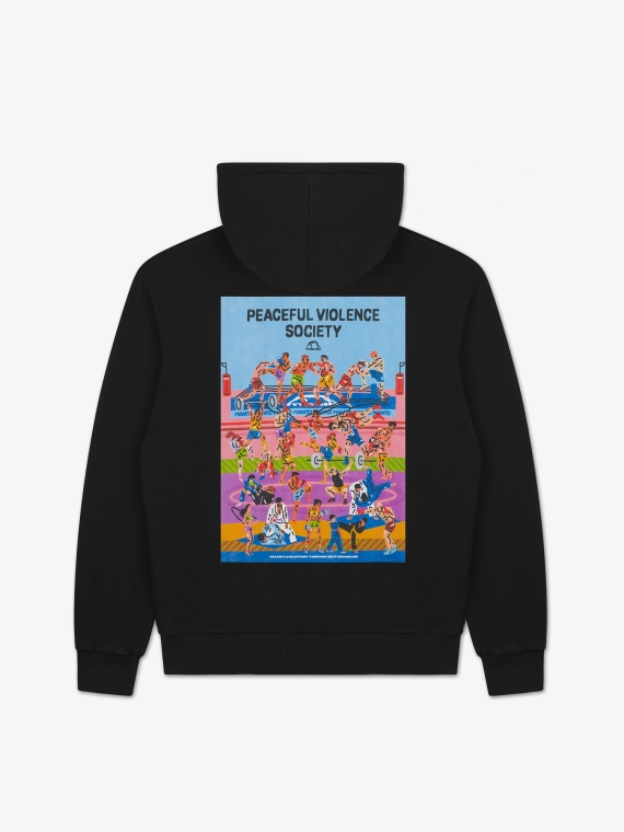 MANTO hoodie GYM 3.0 schwarz