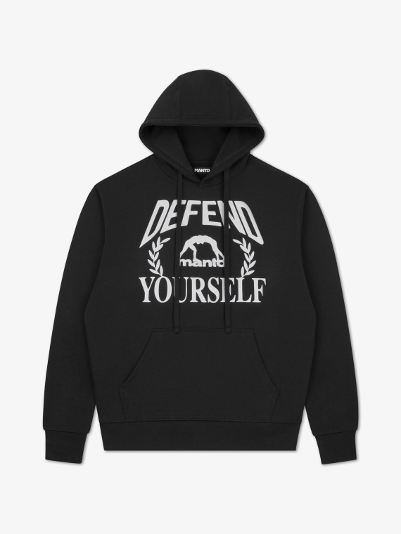 MANTO hoodie DEFEND black