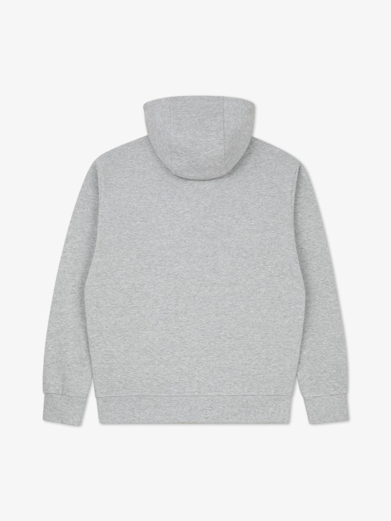 MANTO hoodie LOGO 25 heather gray