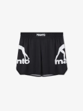 MANTO fight shorts LOGO DUAL schwarz