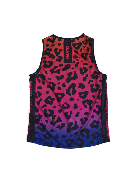 MANTO training tank top LEOPARD