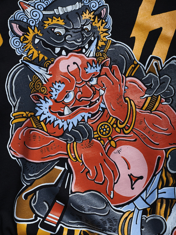 MANTO x Yauhen Abu t-shirt ONI schwarz