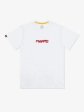MANTO t-shirt TRACE white