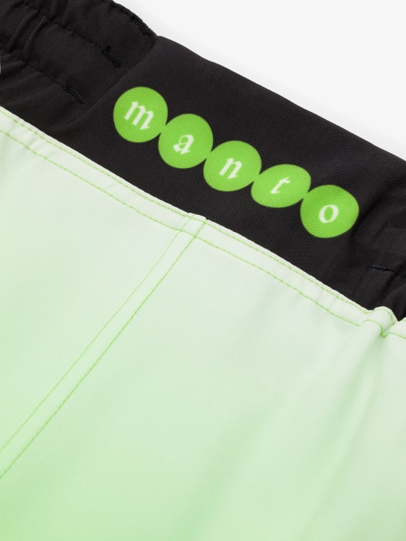 MANTO fight shorts TWO SIDES green