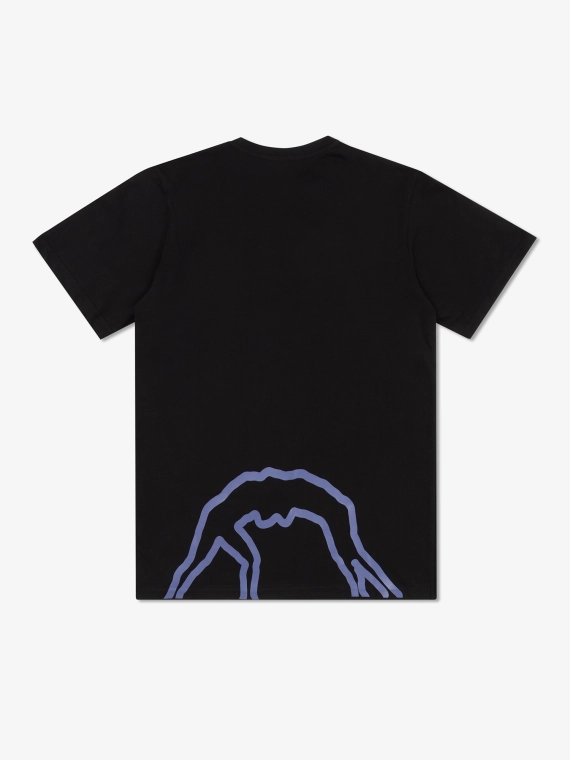MANTO t-shirt TRACE schwarz