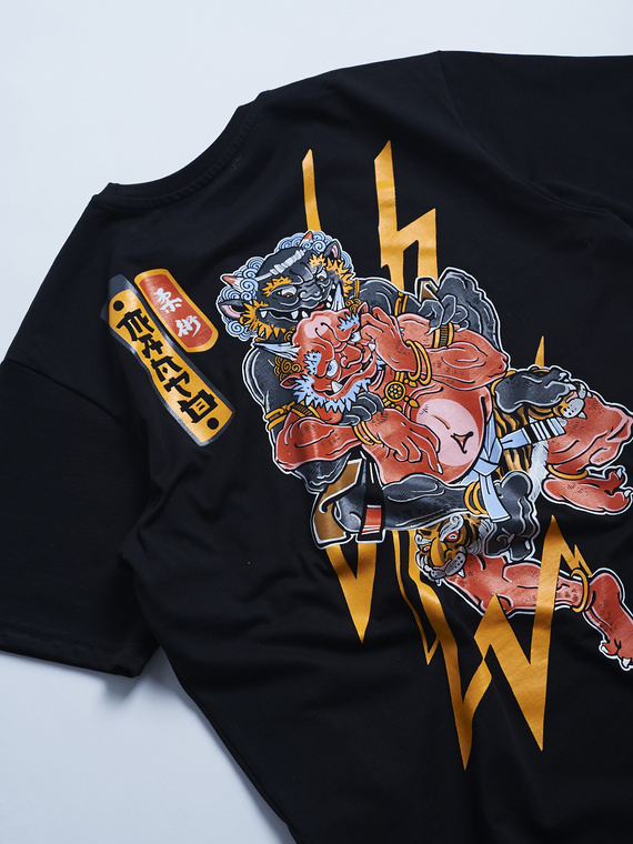 MANTO x Yauhen Abu t-shirt ONI schwarz