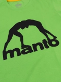 MANTO t-shirt VIBE 25 neon green-black