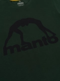 MANTO t-shirt VIBE 25 pine green-black